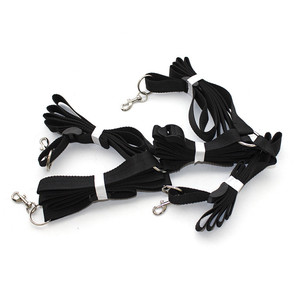 Black <strong>Bed</strong> <strong>Restraints</strong> With Handcuffs &amp; Ankle Cuff Bdsm Bondage Sex Toys for Couples Adult Games - Product Image 4