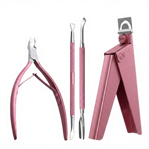 Stainless Steel Acrylic <b>Nail</b> <b>Extension</b> Cutter Trimmer Manicure Tool Durable Professional Personal Care Finger <b>Nail</b> Salon Curved - Product Image 6