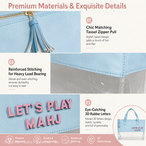 Borsa per <span class=keywords><strong>Giochi</strong></span> da Tavolo di Alta Qualità Personalizzata con Fondo Trasparente e Lettere 3D Personalizzate per Feste per Adulti - Product Image 3
