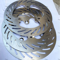 Disque de frein interne 11"/10"/9.5" OD en titane/acier inoxydable, rainuré croisé, percé, 3 trous, pour voiture de course, micro-sprint, Wilwood