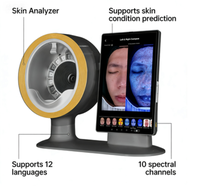 Analyseur de peau du visage, trichoscope, analyseur de cheveux du cuir chevelu, caméra, scanner facial 3D, analyseur de traitement de la perte de cheveux, diagnostic cutané