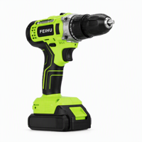 Perceuse-visseuse 21V 300W, mandrin 0,8-10mm, batterie 1,5Ah avec 1 chargeur et 1 pack de batterie pour l'entretien domestique et la menuiserie
