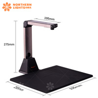 Northern Lights OCR A4 12MP Scanner de documents et d'images portable Projecteur de dessin interactif d'intérieur pour une utilisation créative