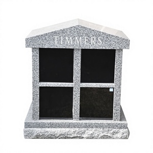 Columbaria Tradicional Americana de Granito para Tumbas con Nichos de Cremación y 1 Año de Garantía - Product Image 6