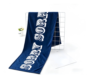 Serviette de sport en microfibre de haute qualité, impression personnalisée, respirante, pour yoga, golf, voyage, douce, réutilisable, séchage rapide - Product Image 1
