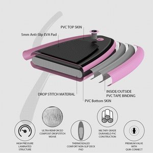 กระดานซัพพองลม CZFIT แบบดรอปสติทช์ เป็นมิตรกับสิ่งแวดล้อม พกพาสะดวก สำหรับเล่นเซิร์ฟและตกปลา ปรับขนาดได้ เหมาะสำหรับทะเล - Product Image 6