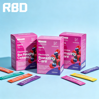 Boîte en papier personnalisée imprimée multicolore pour bâtonnets d'électrolytes, emballage de poudre de boisson énergisante à marque privée, vente en gros OEM