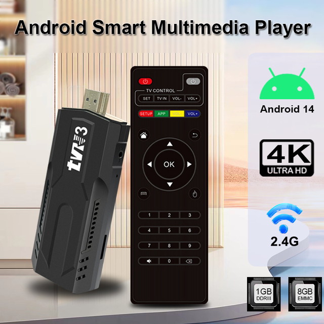 MXG RK3229 1GB 8GB 4K OTT Smart Android 7.1 TV Box Quad Core Processor Media Player