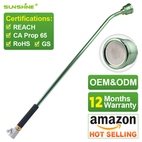 SUNSHINE Online Wholesale Professional Grade Aluminum Outdoor Garden Irrigation 36''Watering Wand for Hanging Baskets Irrigation
