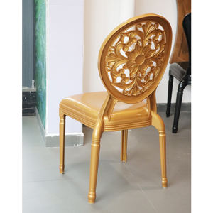 مخصص حديث فاخر ذهبي اللون كرسي مطعم ترفيهي صالة ولائم فندق حفلة من أجل حفل الزفاف - Product Image 2