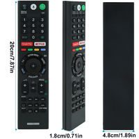 HUAYU RMF-TX200P Haute Qualité ABS Voix Smart Télécommande pour SONY LCD LED 3D HD TV