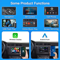 Kabelloses Carplay für VW Volkswagen Skoda Octavia A5 Golf 7 Polo Passat B8 MIB MIB2 System Android Auto Mirror Link, Plug & Play
