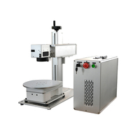 Mesin Pengukir Laser Serat UV CO2 Raycus Max Jpt Desktop 3D untuk Logam Baja 20w 30w 50w, Mesin Penanda dan Pengukir