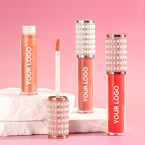 Brillo Labial con Diamantes, Personaliza <span class=keywords><strong>tu</strong></span> Propio Logotipo, Lápiz Labial Líquido Vegano a Prueba de Agua, Envases Vacíos para Brillo Labial - Product Image 3