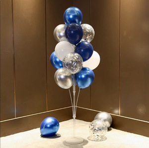 Kit Colonna di Palloncini in Lattice Ecologico con Base per Coriandoli, Supporto per Palo, Torre Decorativa per Sfondi, Matrimoni, Festa della Mamma, <span class=keywords><strong>Halloween</strong></span> - Product Image 3