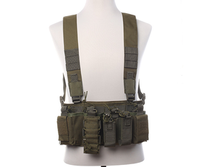 Pria tahan air anti-maling taktis dada Rig Harness tas rompi untuk menembak berburu pelatihan CS Games-Retail lembut <span class=keywords><strong>Molle</strong></span> desain - Product Image 5