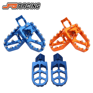 JFG CNC En Aluminium Usiné Anodisé DirtBike Pitbike MX <span class=keywords><strong>Course</strong></span> Repose Billet Repose-pieds Repose-<span class=keywords><strong>Pied</strong></span> Pegs <span class=keywords><strong>Avant</strong></span> Moto Repose-pieds - Product Image 3