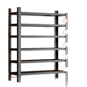 Étagères utilitaires en métal, 5 niveaux, hauteur 1980 mm, avec dos renforcé, pour la maison, le bureau, la cuisine, l'entrepôt - Product Image 2