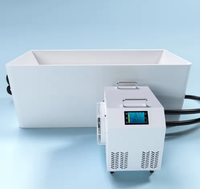 Baignoire spa Offre Spéciale moderne autoportante blanche en acrylique blanc Massage seul Baignoire plongeante froide Offre Spéciale spa au design moderne