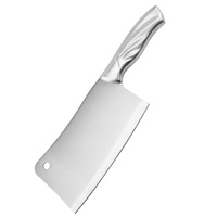Prêt à expédier : Ensemble de 6 couteaux de cuisine faits main, forgés sur mesure, pour usage domestique, coffret cadeau, faible MOQ, ensembles de couteaux de chef tranchants pour couper les os