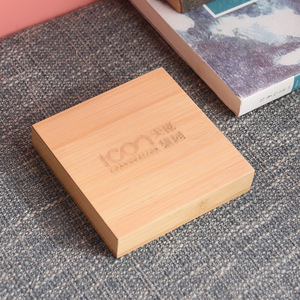 Caja de almacenamiento de insignias de bambú, caja rectangular extraíble de madera plana para colección de medallas y monedas, embalaje para regalos y manualidades - Product Image 2