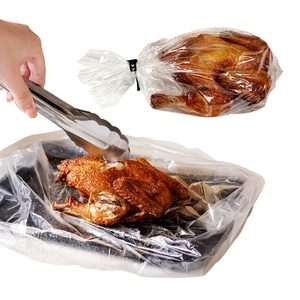 Bolsa Retráctil para <span class=keywords><strong>Horno</strong></span> de <span class=keywords><strong>Pollo</strong></span> y Pavo, Apta para Microondas, Libre de BPA, Material PET, Envoltura Segura para Alimentos, con Relieve Inspirado en Acción de Gracias - Product Image 4