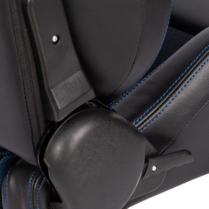 Jiabeir 1039rm biểu tượng tùy chỉnh phổ có thể điều chỉnh màu đỏ da lộn với thanh trượt xe đua ghế - Product Image 4