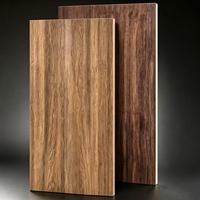 Panel Dinding Batu Lunak Motif Kayu Ringan Veneer Fleksibel Tahan Air untuk Ruang Tamu Modern, Dinding TV, dan Kepala Tempat Tidur Kamar Tidur