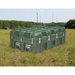 กล่องใส่อุปกรณ์ไฟฟ้าคุณภาพสูง QBT9568360 แบบพกพา ผลิตตามสั่ง วัสดุโรโตโมลด์ สีดำ กันน้ำ กันกระแทก - Product Image 1