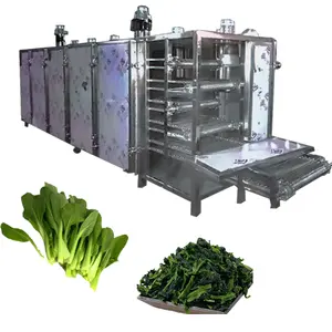 Industrial Sri Lanka Black Pepper Berry Tea Belt Hot Air Dryer Drying Machine For Taro Leaves