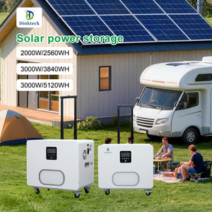 สถานีพลังงานแสงอาทิตย์แบบพกพา OEM 2000W 3000W แบตเตอรี่ลิเธียม MPPT รองรับพลังงานแสงอาทิตย์ คลื่นไซน์บริสุทธิ์ สำหรับใช้งานกลางแจ้ง - Product Image 1