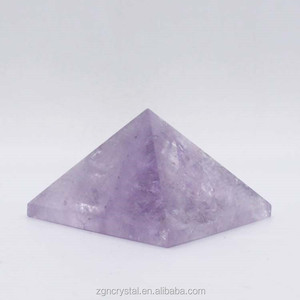 Bán Buôn Tinh Khiết Bí Ẩn Tự Nhiên Đánh Bóng Pha Lê Đá Lepidolite Thạch Anh Tím Agate Kim Tự Tháp Cho Trang Trí - Product Image 2