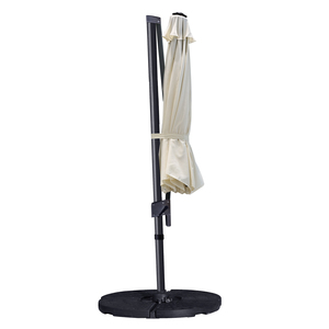 Parasols commerciaux Roma pour hôtels, 1,5 m, pliables, anti-UV, résistants à l'eau, en aluminium, réglables, pour extérieur, DC-UP-107, 3x3 m, extra-grands - Product Image 2