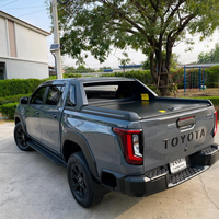 Couverture de benne rétractable en alliage d'aluminium de qualité supérieure pour Toyota pour Ford Ranger Navara NP300