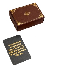 Cartes de <span class=keywords><strong>jeux</strong></span> de <span class=keywords><strong>solitaire</strong></span> créatifs pour adultes, conçues en usine, personnalisables pour couples - Product Image 1