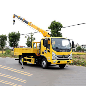 Camion léger Foton Ollin 4*2 avec <span class=keywords><strong>grue</strong></span> à bras droit montée sur camion Changxing 4T - Product Image 5