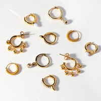 Boucle d'oreille de luxe en argent 925, aiguille en plaqué or, bijoux de piercing pour le corps, style INS, résultats de bijoux, clous d'oreilles, charme pour femmes