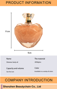 100mL Cuerpo de alta calidad Brillo <span class=keywords><strong>Bronceador</strong></span> y maquillaje Líquido Resaltador Brillo Aceite corporal - Product Image 4