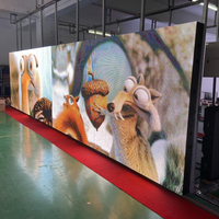 Pantalla LED Fija de Acceso Frontal para Interiores, 960x960mm, Gabinete de Hierro, Panel de Pantalla LED Publicitaria para Sala de Conferencias o Vestíbulo