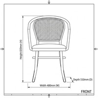 Chaise de salle à manger moderne et confortable en rotin noir, style OEM personnalisé, avec cadre en métal, pour la maison, le bureau, l'intérieur, vente en gros