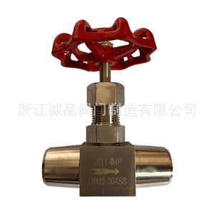 Válvula de Aguja J61Y-16, Válvula de Compuerta Soldada Manualmente, Válvula de Bola de Cierre para Gas, Agua y Aceite, Acero Inoxidable, Acero Fundido, Tamaños 25, 40, 64, 160, 320 - Product Image 4