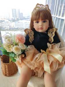 Cơ Thể R & B Cotton Có Hàng Bán Sỉ Búp Bê Tái Sinh Trẻ Em Bé Gái 60Cm Thực Tế Mới Nhất 24Inch Bebe Reborn De Silicon - Product Image 6