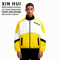 Servicio OEM de Fábrica, Venta al Por Mayor Personalizada, Chaqueta de Invierno para Hombre 2026 con Logotipo Personalizado, de Lona de Nailon Lavada, Ecológica, Impermeable y Resistente al Viento