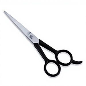 Ciseaux de coiffure professionnels en acier inoxydable à manche long droit, économiques, pour barbier et esthétique, ciseaux à effiler affûtés - Product Image 1