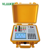 VLUUKE VKTCT-II Probador de Capacidad de Transformadores Multifuncional de Alta Precisión (0.2% de Exactitud), Protección IP67, Portátil, 10W, 1 Prueba