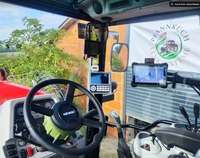 Système de direction automatique pour tracteur NX510 CHC Kubota NEWDI NG3A, système de guidage automatique GPS pour tracteur