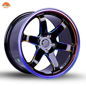 Op maat gesmede autovelgen nieuw design 4-delig 17 18 19 20 inch aluminium raceauto velgen naaf personenauto velgen - Product Image 4