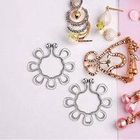 Xinfocus bijoux de corps en gros Non-Piercing faux anneau de mamelon en acier inoxydable avec placage d'or pour les mariages