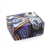 Boîte d'expédition en carton ondulé personnalisable avec impression de logo couleur et emballage coloré