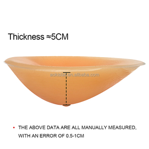 Prothèse <span class=keywords><strong>mammaire</strong></span> réaliste <span class=keywords><strong>en</strong></span> <span class=keywords><strong>silicone</strong></span>, toucher naturel, 150g, respectueuse de l'environnement - Product Image 4
